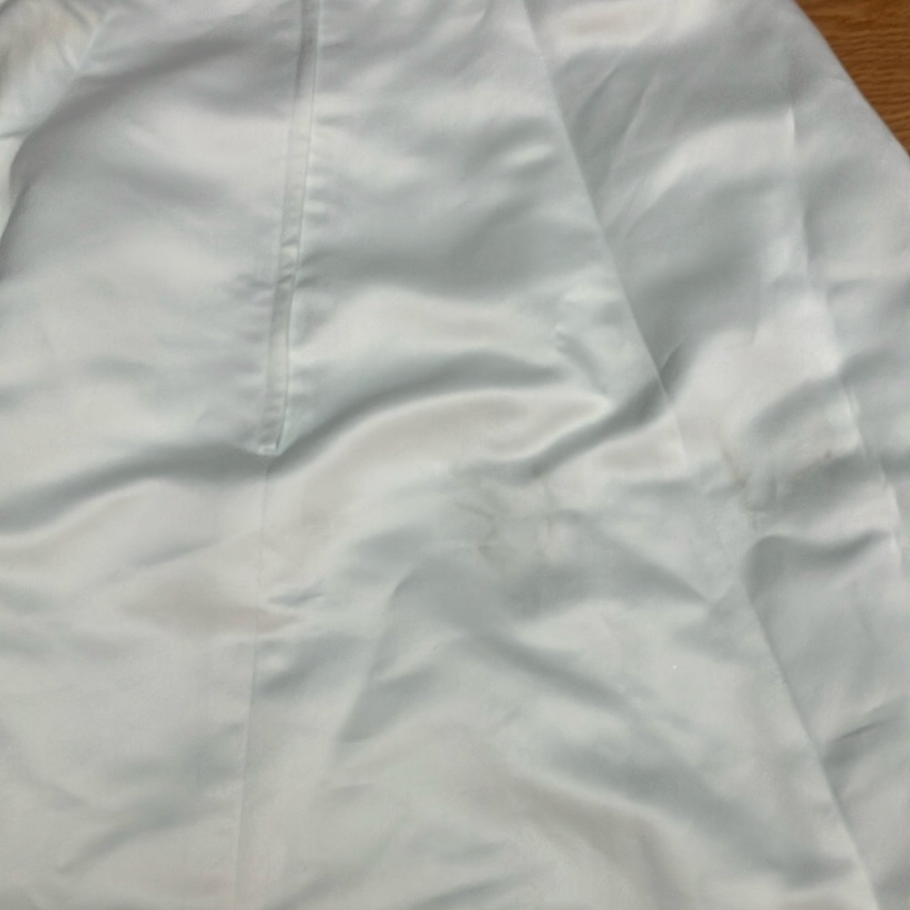 Vintage pale blue gown sz 18 sleeveless - Picture 9 of 9